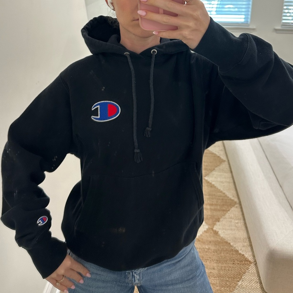 Champion reverse weave hoodie. Men’s / Unisex Small